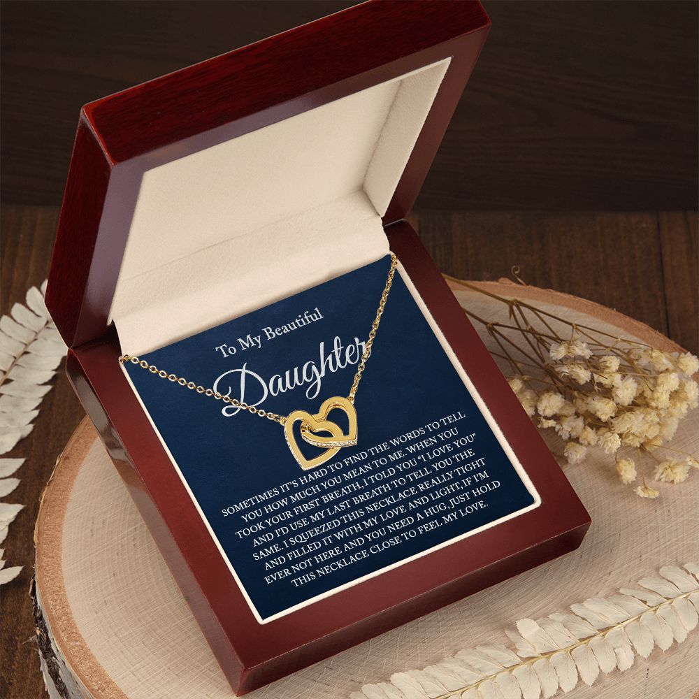 My Love - Interlocking Hearts Necklace