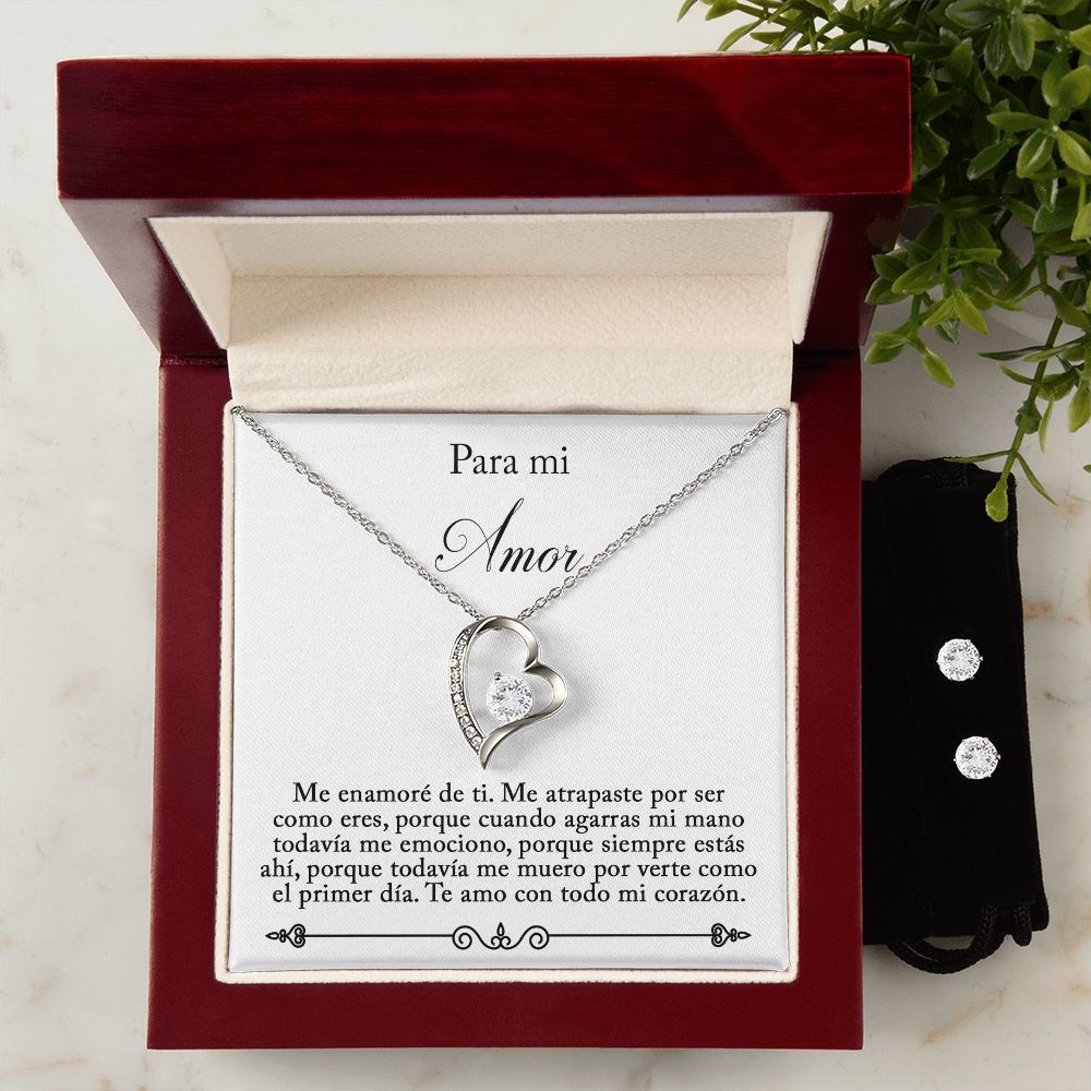 Regalo para Esposa Novia Mujer con aretes