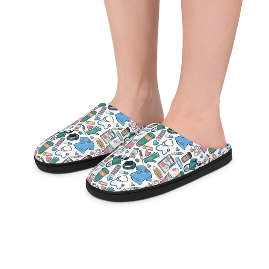 Nurse Life Women's Indoor Slippers
