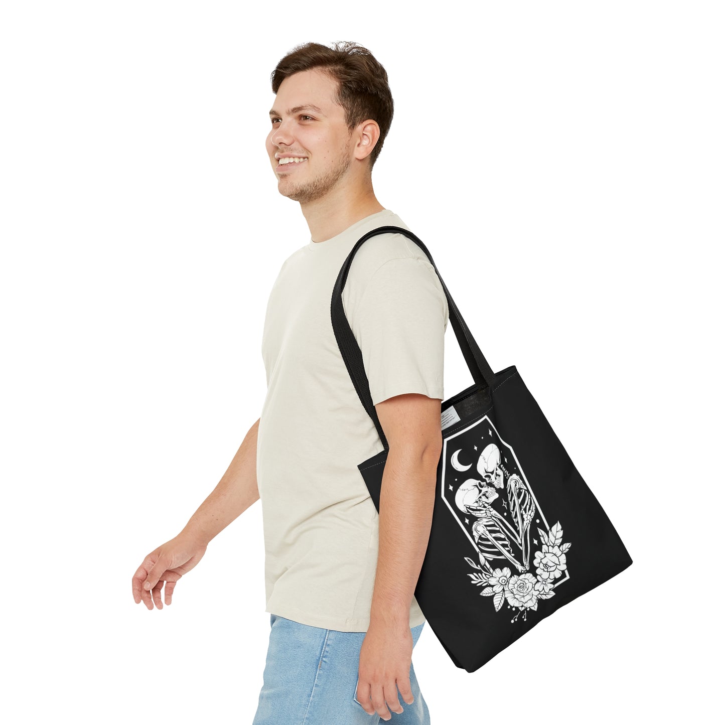 The Lovers Coffin Tote Bag