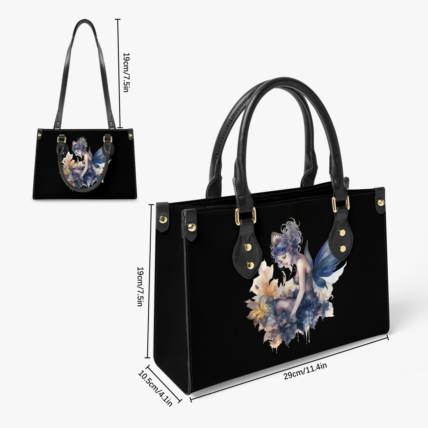 Mystical Forest Fairy Tote Bag - Long Strap