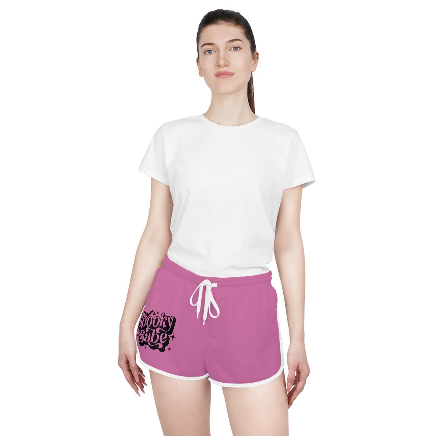 Spooky Babe Women's Relaxed Shorts (AOP)