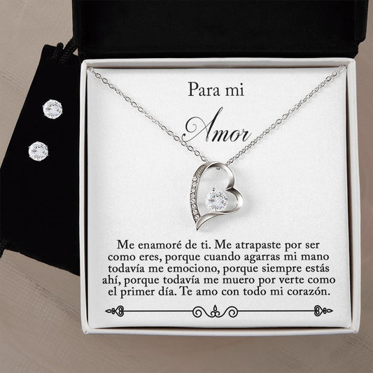 Regalo para Esposa Novia Mujer con aretes