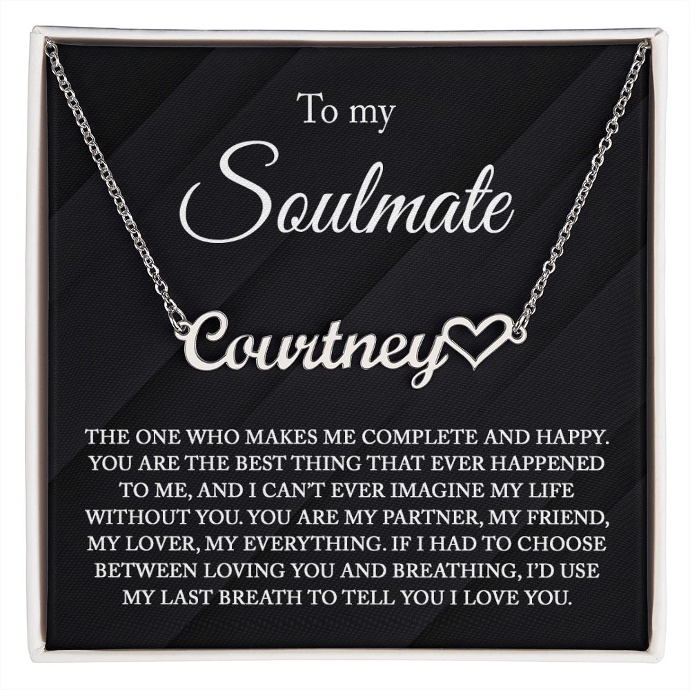 To my Soulmate